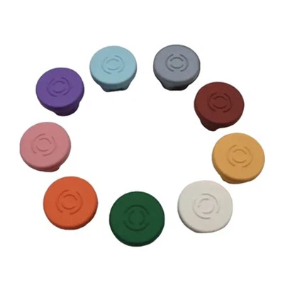 Vial Botol Serum Kaca dengan Penyumbat Getah